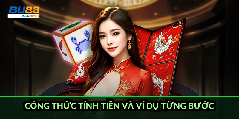 Cách tính tiền lô xiên 4 chuẩn nhất kèm ví dụ thực tế 3 Công thức tính tiền và ví dụ từng bước