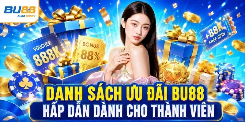 BU88 🔥 Đăng Ký Tài Khoản BU88 Tặng Quà Khởi Đầu +888K 14 Danh sách ưu BU88 đãi hấp dẫn dành cho thành viên